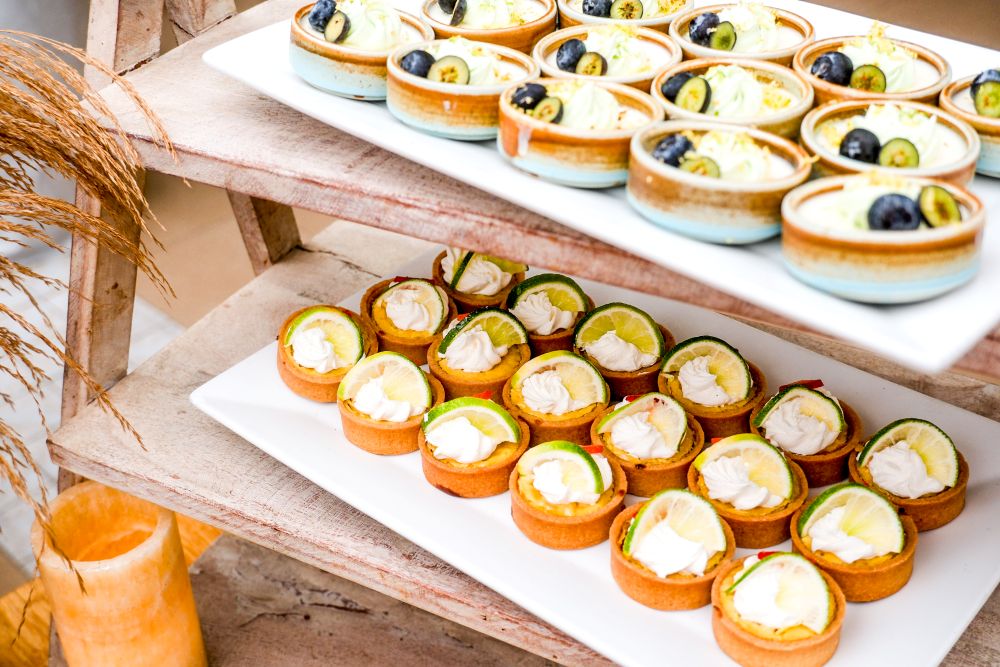 Key lime pie tartlets from Casa Marina