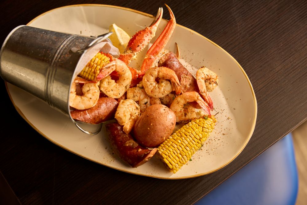 Seafood boil, The Wharf