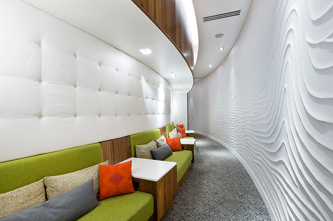 American Express Club at Miami International Airport, Credit: Corgan