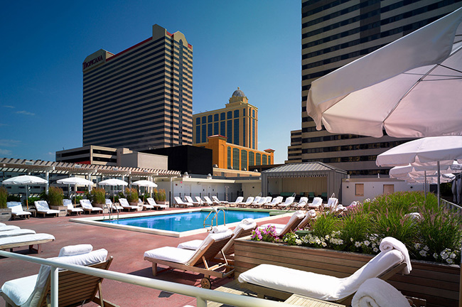 Chelsea Tower Cabana at Five Bar Pool, Credit: Tropicana AC