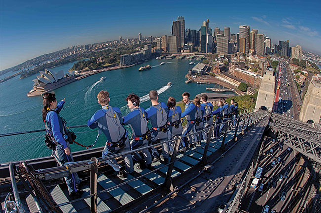 bridgeclimb, sydney harbour bridge