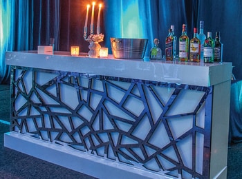 Oceanic Awards winner - bar set up