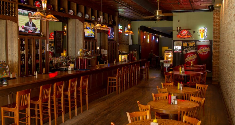 Interior of Barley's Bar Taproom