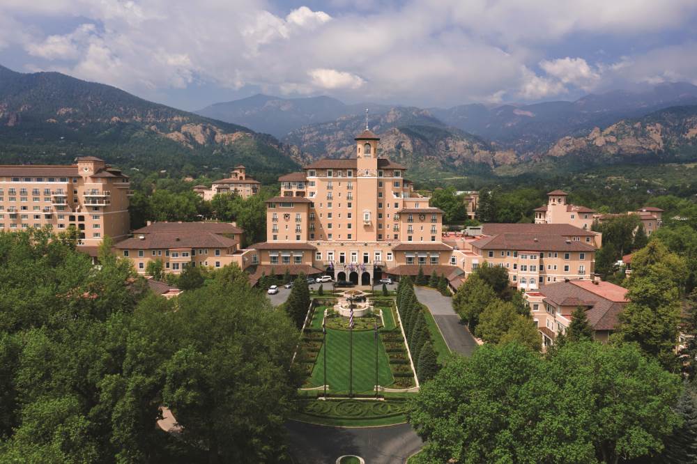 The Broadmoor Ariel Shot