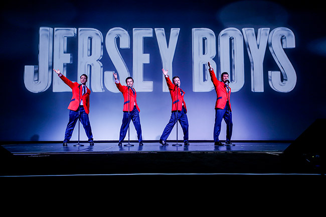 Jersey Boys Onstage at a Past MPI WEC Event