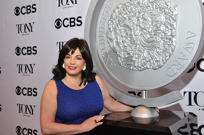 Charlotte St. Martin at the Tony Awards