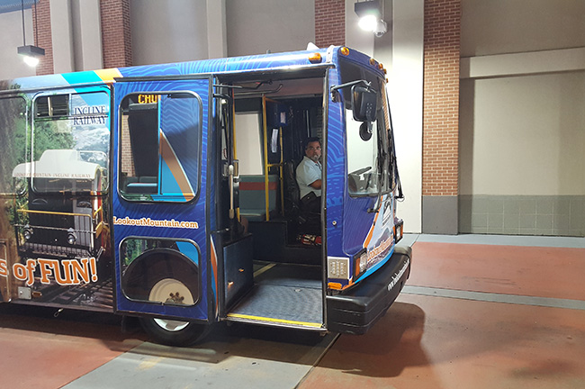 Chattanooga Convention Center Electric Shuttle