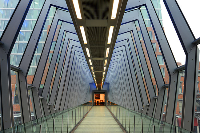 Hilton Columbus Downtown Skybridge to Greater Columbus Convention Center, Credit: Tyler Davidson