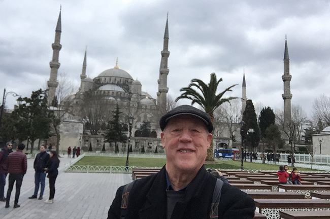 Corbin Ball in Istanbul, Turkey