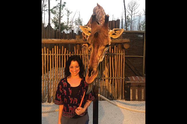 Marlene and Coulter at NGALA Wildlife Preserve