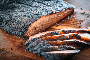 Deep Ellum Pecan Lodge brisket, Dallas Credit: Courtesy of Pecan Lodge