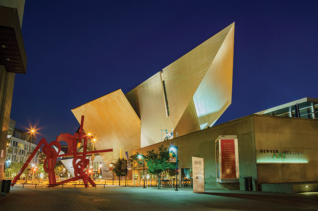 Denver Art Museum Exterior