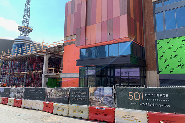 National Museum of African American Music Entrance (Under Construction), Credit: Danielle LeBreck