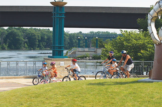 Biking, Quad Cities