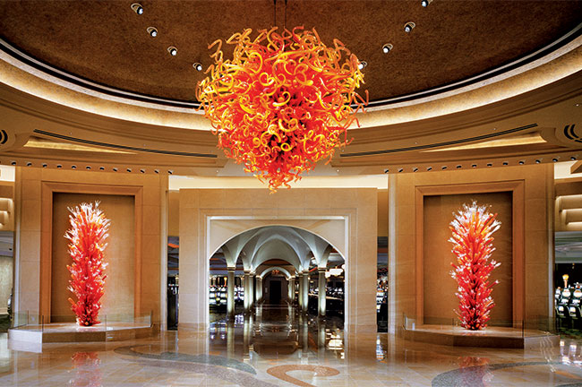 Borgata Chihuly Artwork 