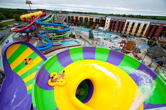 Outdoor Waterpark at Kalahari, Credit: Kalahari Resorts