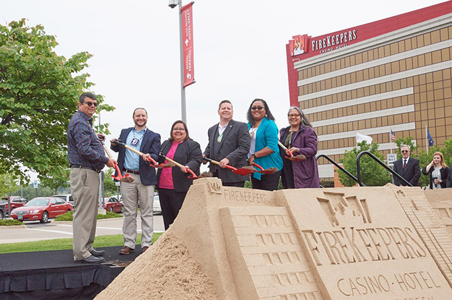 Firekeepers Casino Hotel Tower Expansion Groundbreaking Event 