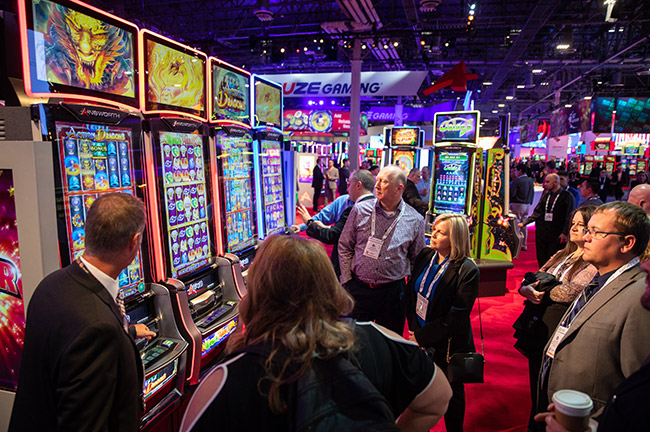 G2E 2018 Exhibit Show Floor