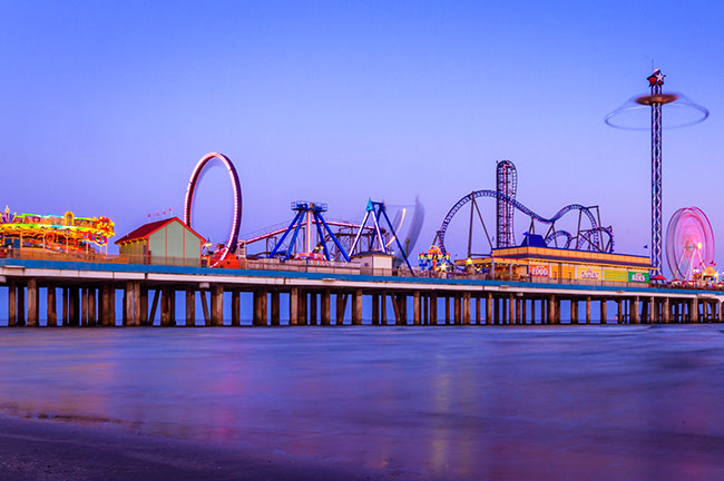 Historic Pleasure Pier, Credit: Landry's Inc.