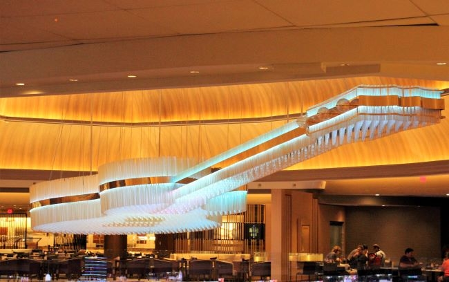 Guitar Ceiling at Hard Rock Hotel & Casino Atlantic City