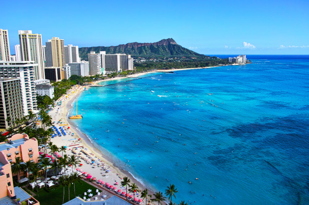 Waikiki Beach, Oahu, Hawaii