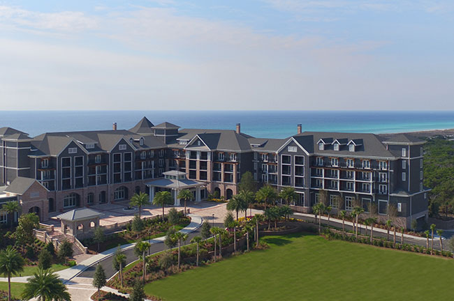 Aerial View of The Henderson Beach Resort, Credit: The Henderson