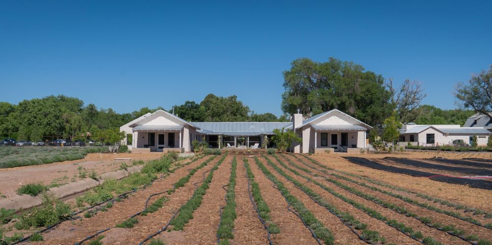 Historic Inn set in lavendar fields