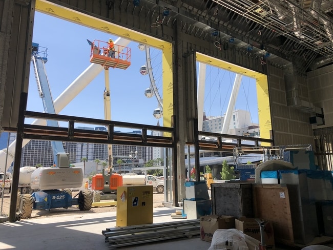 Caesars Forum Construction 