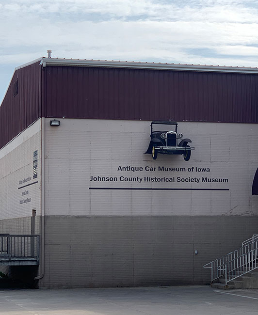 Antique Car Museum of Iowa Exterior View, Credit: Adrian Thompson