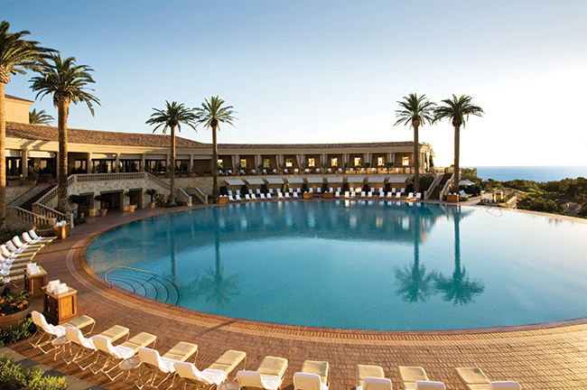 Coliseum Pool With Ocean View at The Resort at Pelican Hill