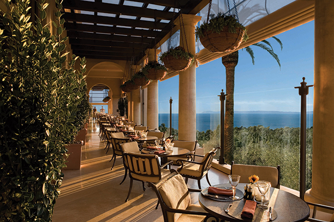 Pelican Grill Terrace at The Resort at Pelican Hill