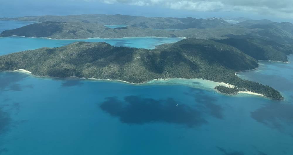 Island from air