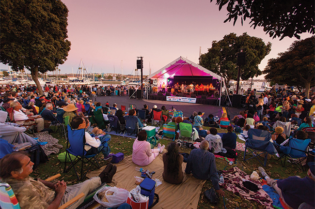 summer concert series, marina del rey