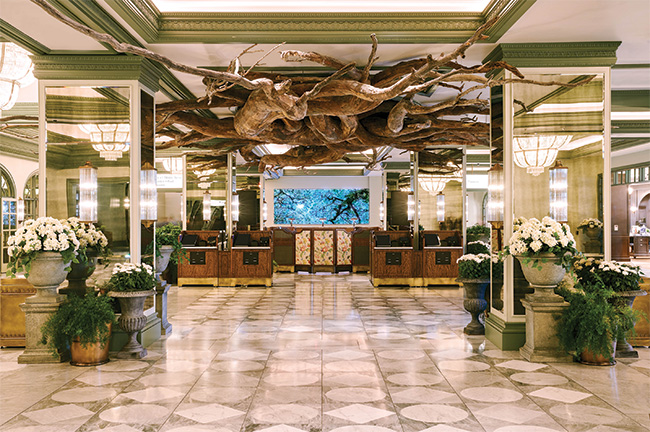 Park MGM Hotel Lobby, Las Vegas, Credit: MGM Resorts