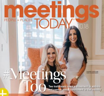 Courtney was featured in Meetings Today October Issue