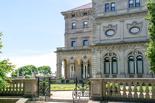 The Breakers Exterior View, Credit: Newport Mansions