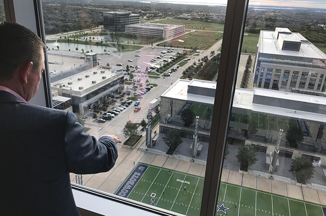 View From the Presidential Suite of the Omni Frisco