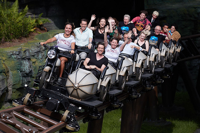 Hagrid's Magical Creatures Motorbike Adventure, Credit: Universal Orlando