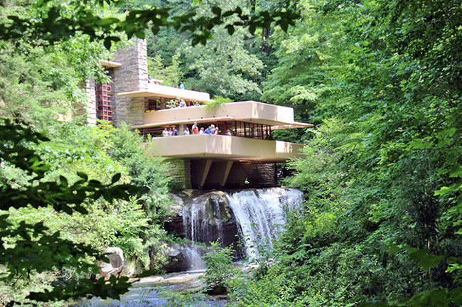Frank Lloyd Wright's Fallingwater, Laurel Highlands, Credit: Jeff Heilman