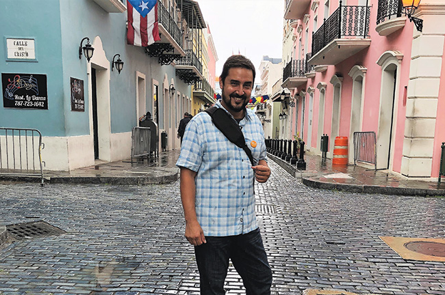 Pablo Garcia, Spoon Food Tours, Old San Juan, Credit: Lori Tenny