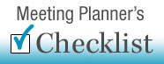 Meeting Planner's Checklist