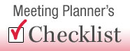 Meeting Planner's Checklist