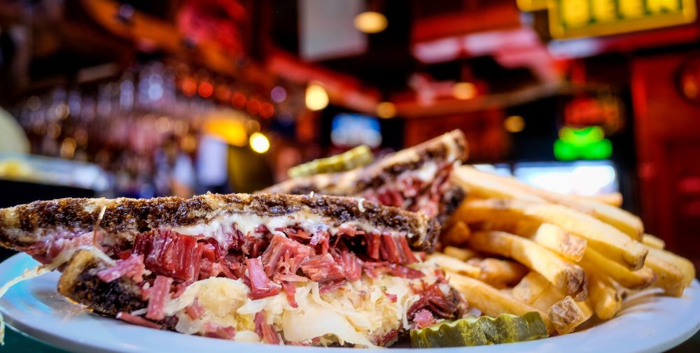 Reuben sandwich