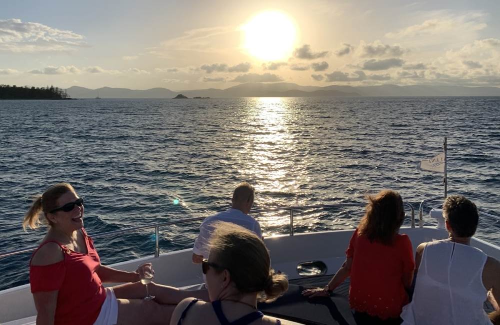 Sunset cruise with Alani; Credit: Danielle LeBreck