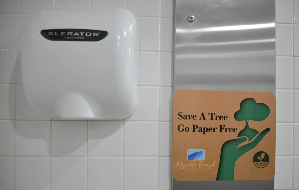 Save a tree hand dryer