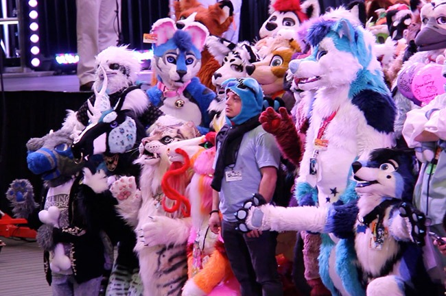 Various Members of the Furry Community at Further Confusion