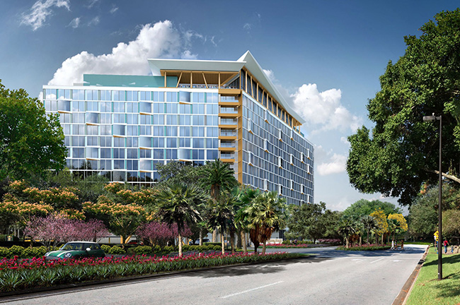 Walt Disney World Swan and Dolphin Resort Tower Expansion Rendering
