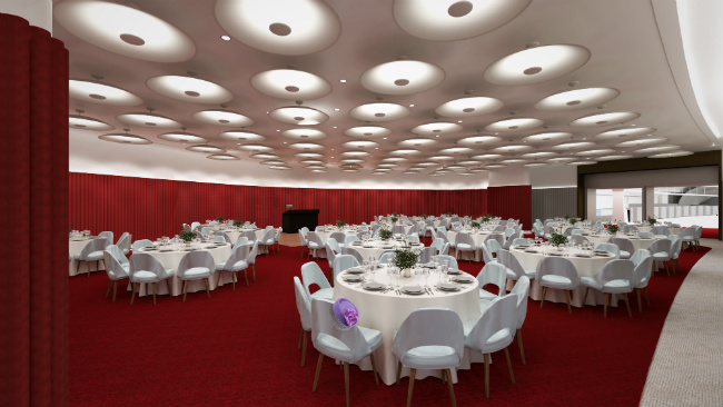 TWA Hotel Flight Center Ballroom