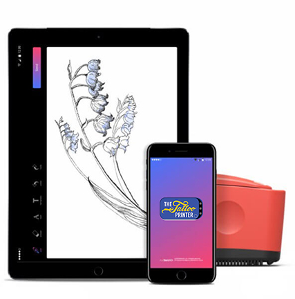 The Tattoo Printer Tablet App, Credit: Fun 4 Events