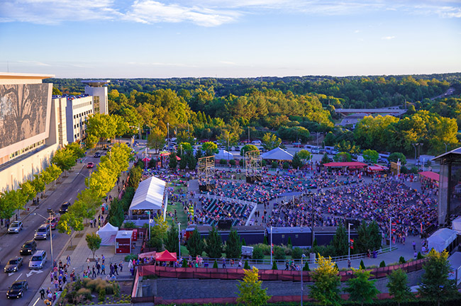 Red Hat Amphitheater, Credit: Willa Stein for Visit Raleigh